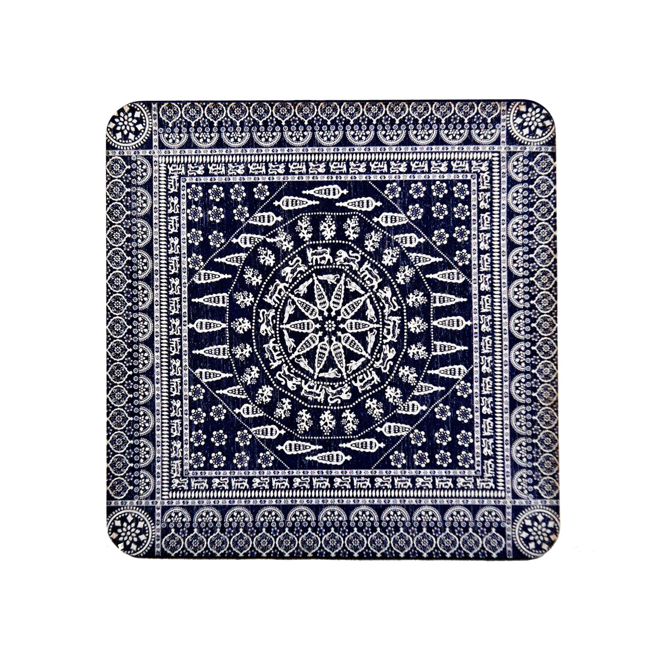 Coaster „Blue tablecloth“