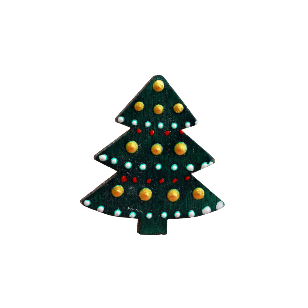 Brooch "Christmas tree"