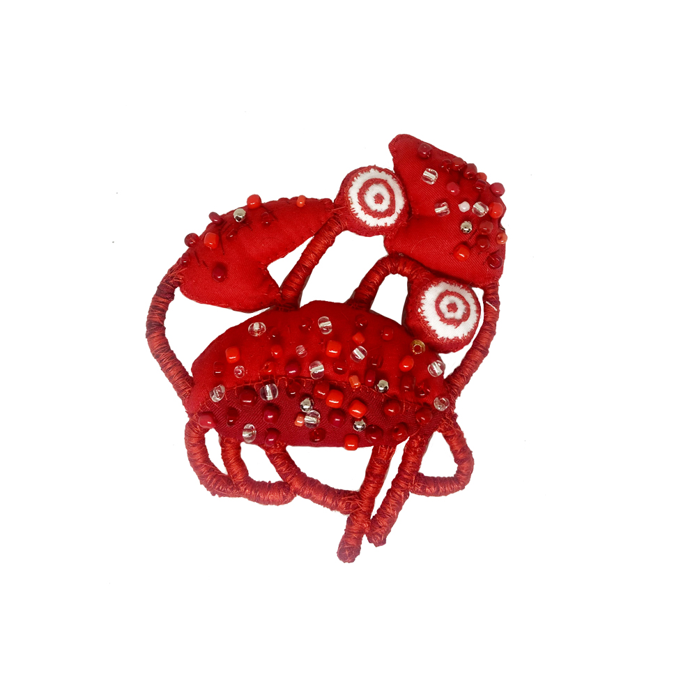 Brooch "Crab"