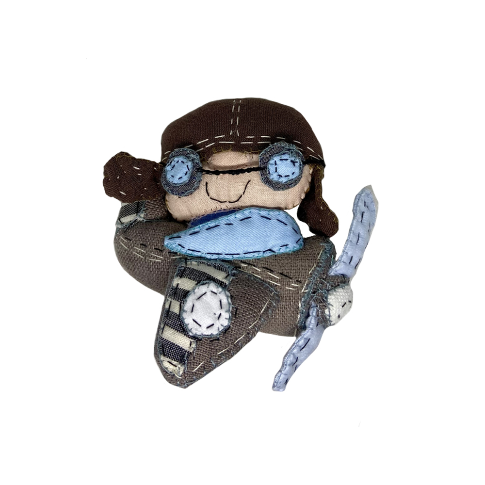Brooch "Pilot"