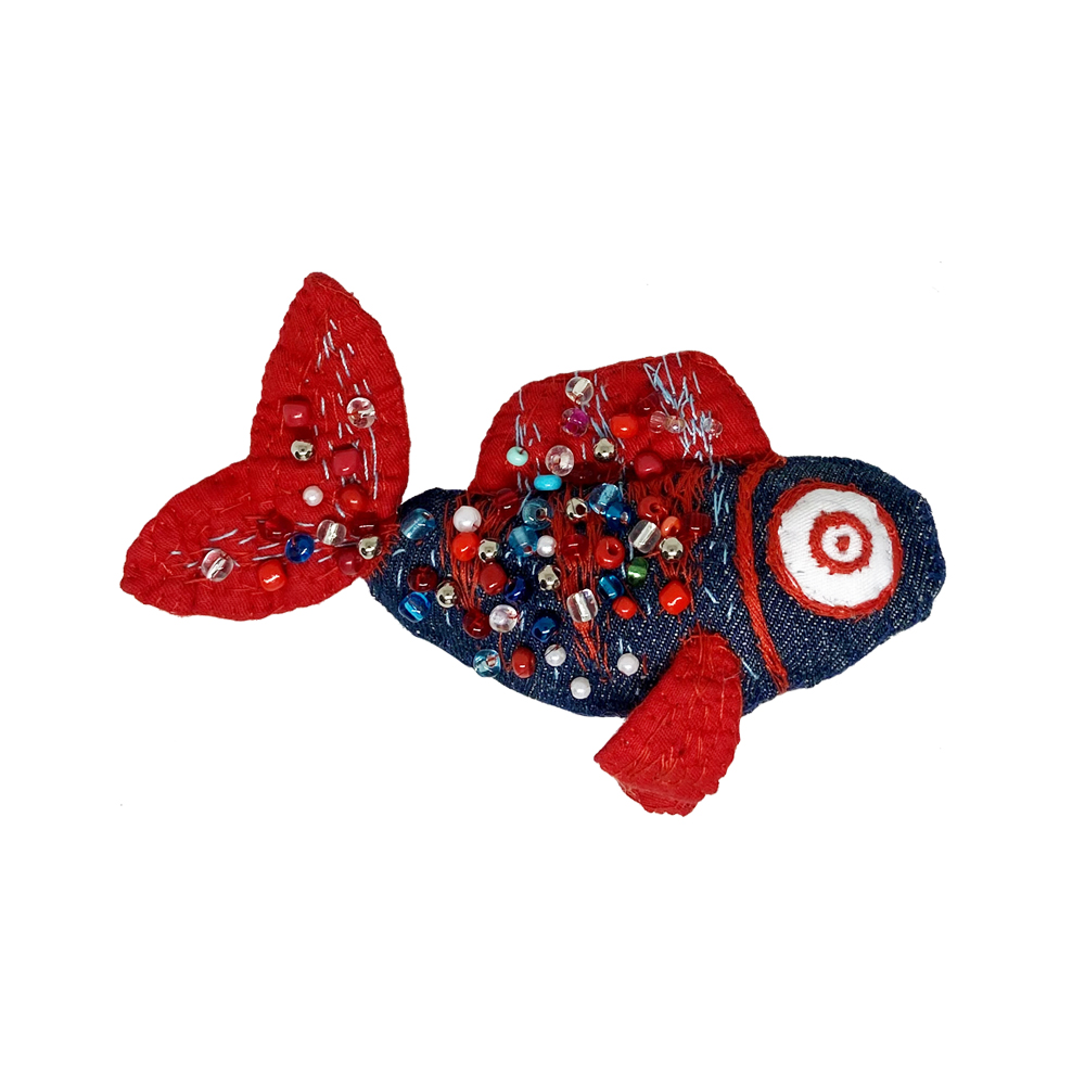 Brooch "Fish"